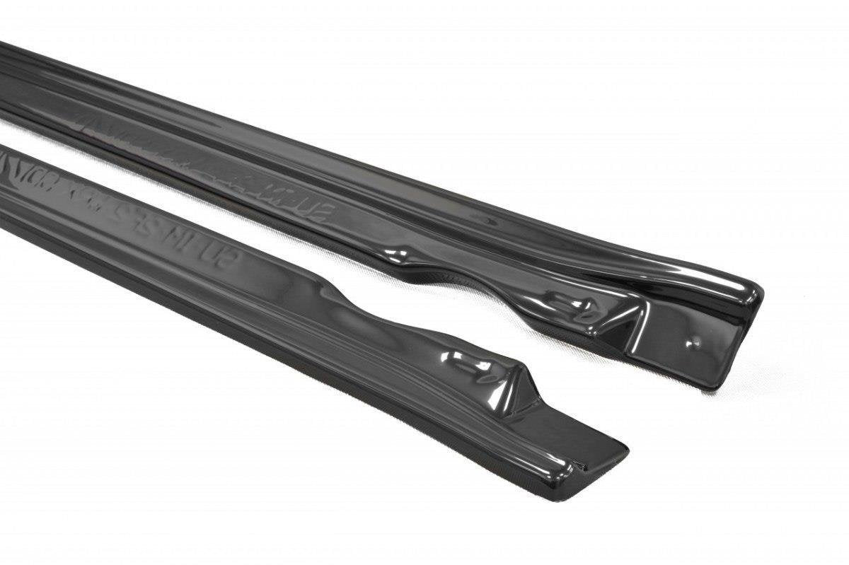 Seitenschweller Ansatz für Subaru Impreza II WRX Carbon Look