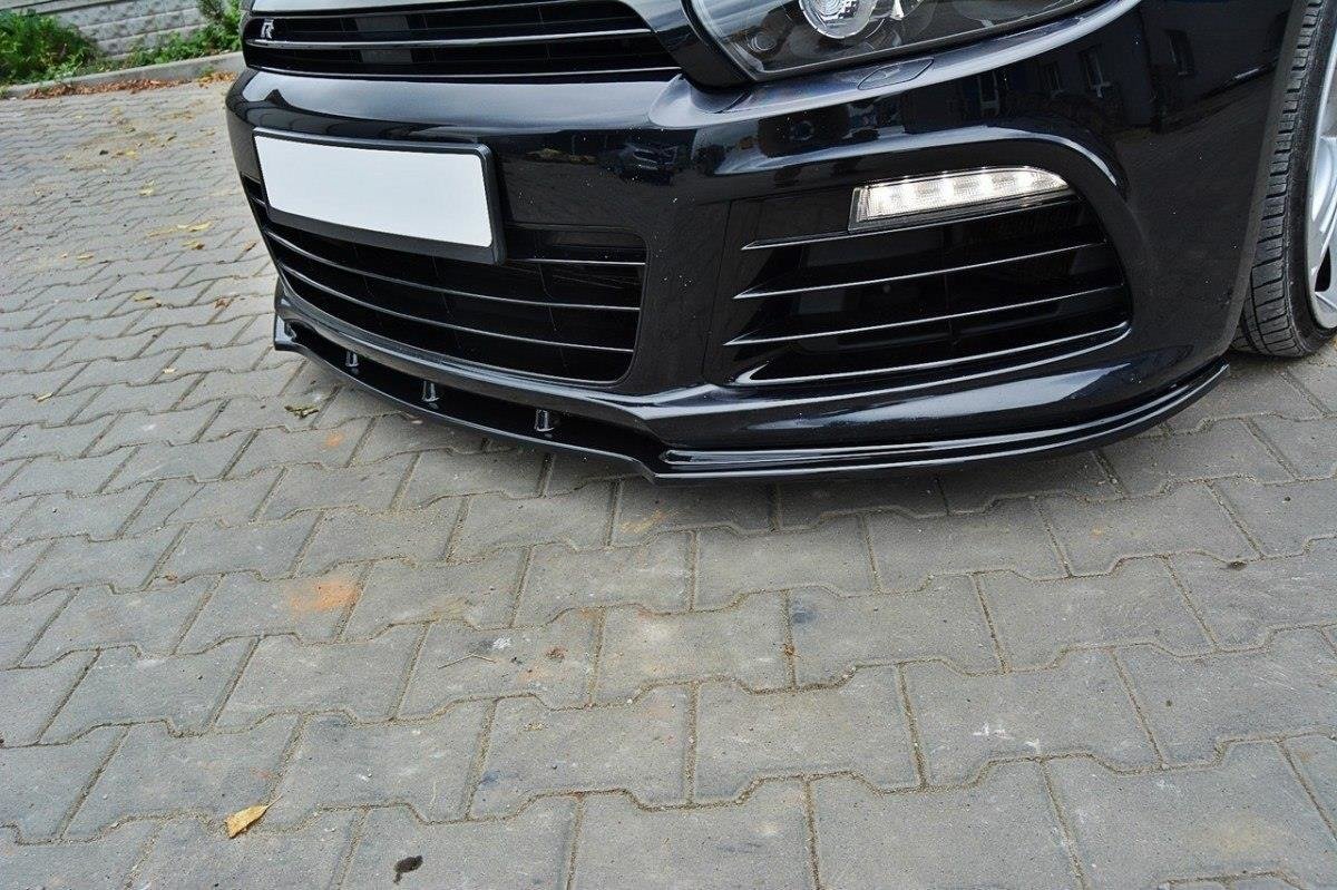 Front Ansatz für VW SCIROCCO R schwarz matt