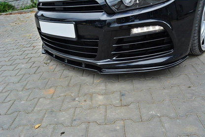 Front Ansatz für VW SCIROCCO R schwarz matt