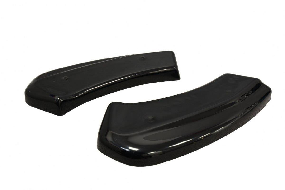 Heck Ansatz Flaps Diffusor für VW GOLF 7 GTI FACELIFT schwarz matt
