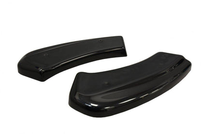 Heck Ansatz Flaps Diffusor für VW GOLF 7 GTI FACELIFT schwarz matt