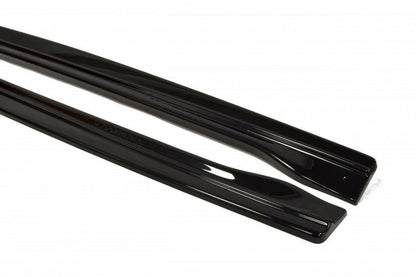 Seitenschweller Ansatz für VW Passat CC R36 RLINE (vor Facelift) Carbon Look