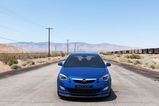 Front Ansatz für OPEL ASTRA J (pre-facelift) Carbon Look