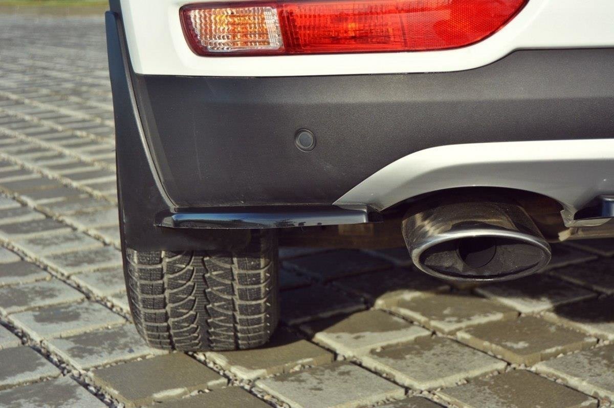 Heck Ansatz Flaps Diffusor für KIA SPORTAGE mk4 GT-Line Carbon Look