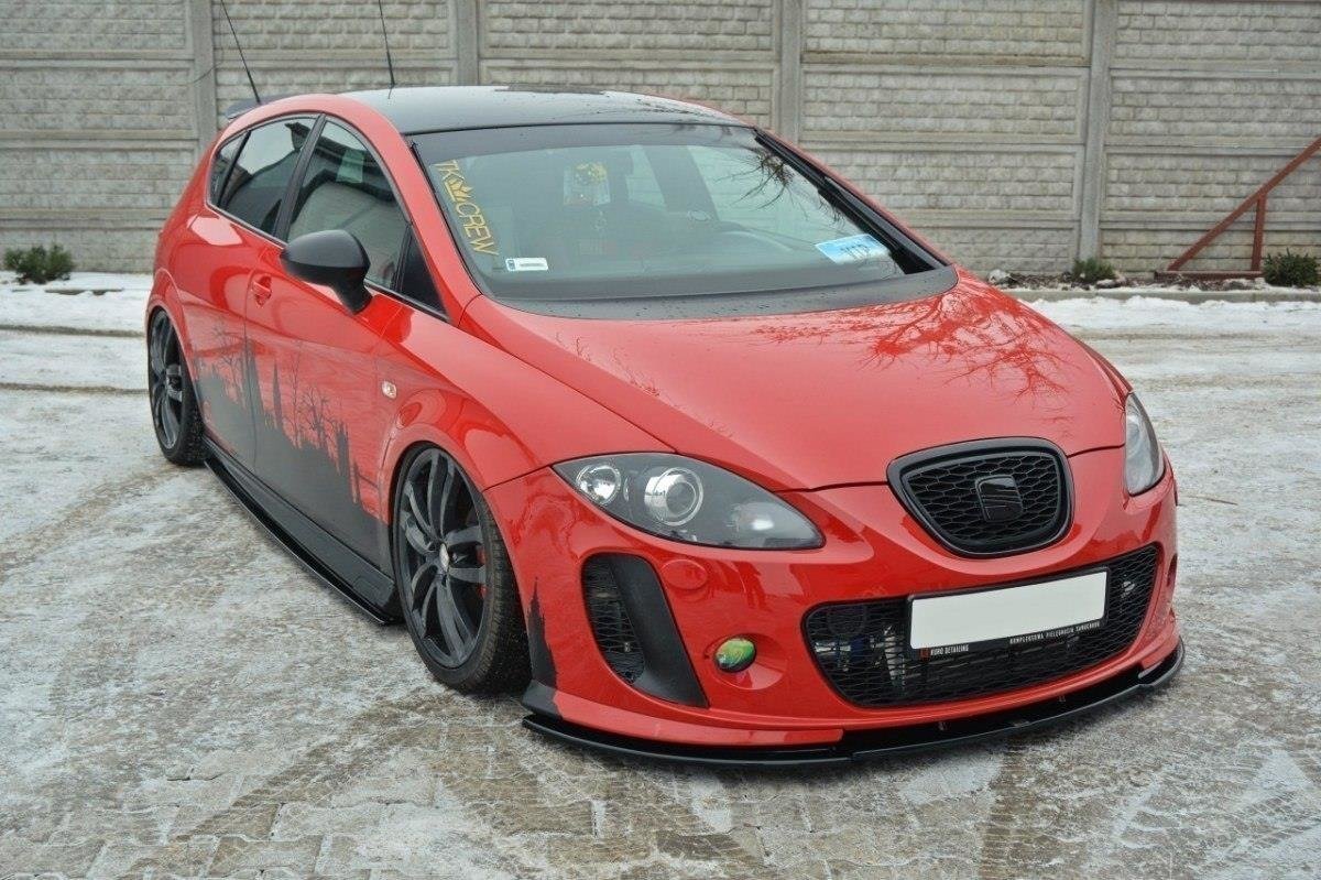 Seitenschweller Ansatz für SEAT LEON MK2 MS DESIGN Carbon Look