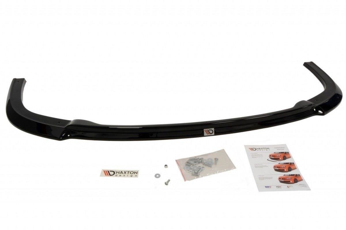Front Ansatz für v.1 Subaru Impreza WRX STI 2009-2011 schwarz Hochglanz