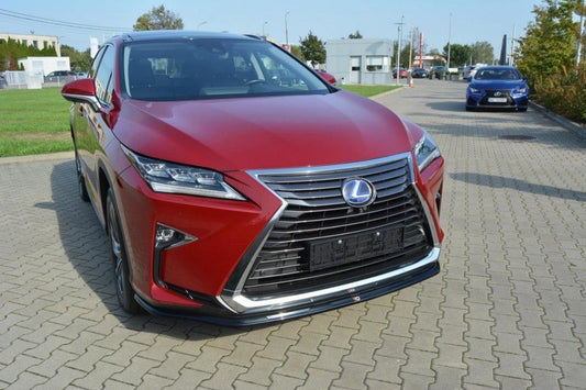 Front Ansatz V.1 für Lexus RX Mk4 schwarz Hochglanz