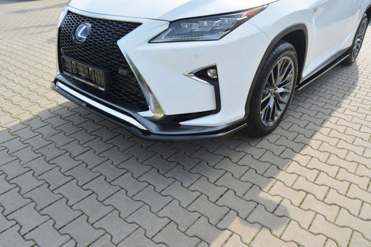Front Ansatz V.1 für Lexus RX Mk4 F-Sport schwarz matt