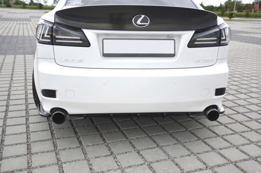 Diffusor Heck Ansatz für Lexus IS Mk2 schwarz matt