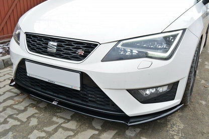 Front Ansatz für SEAT LEON III CUPRA / FR schwarz matt