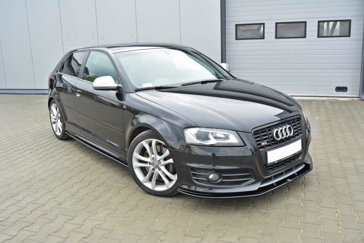 Front Ansatz V.2 für Audi S3 8P FL schwarz matt