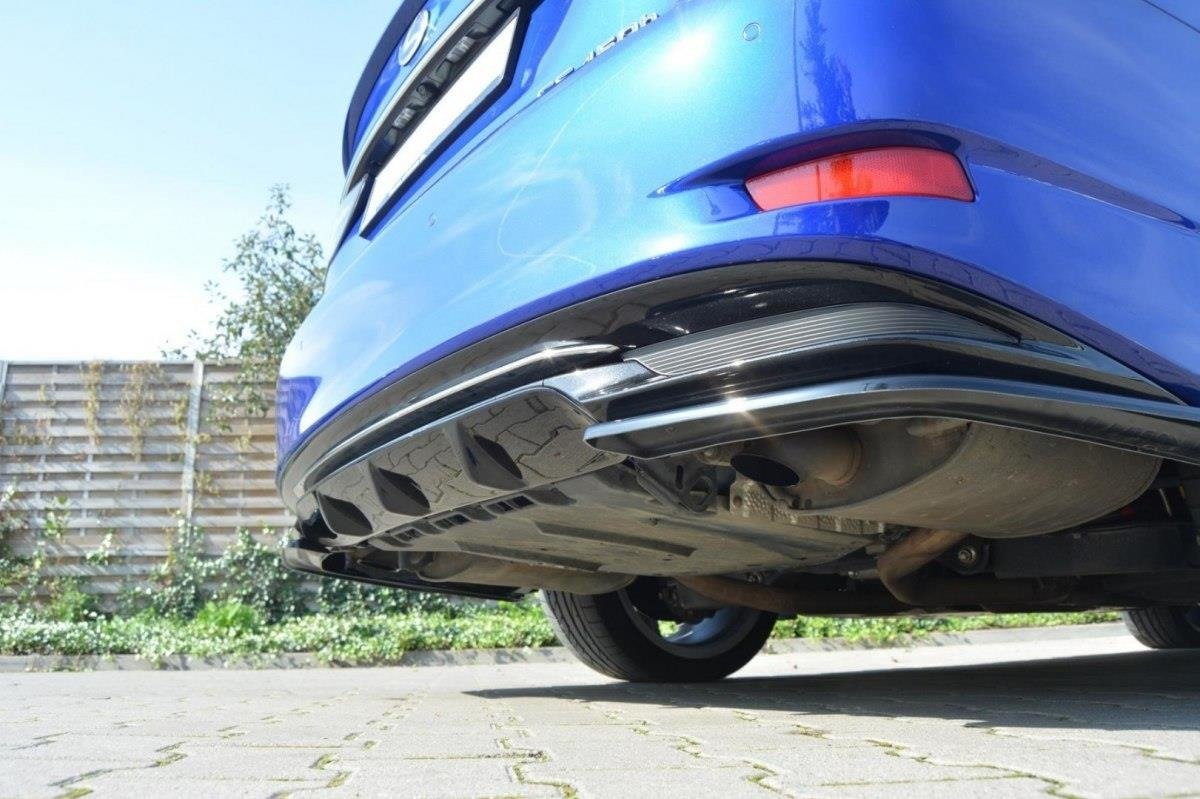Diffusor Heck Ansatz für Lexus GS Mk4 Facelift H Carbon Look