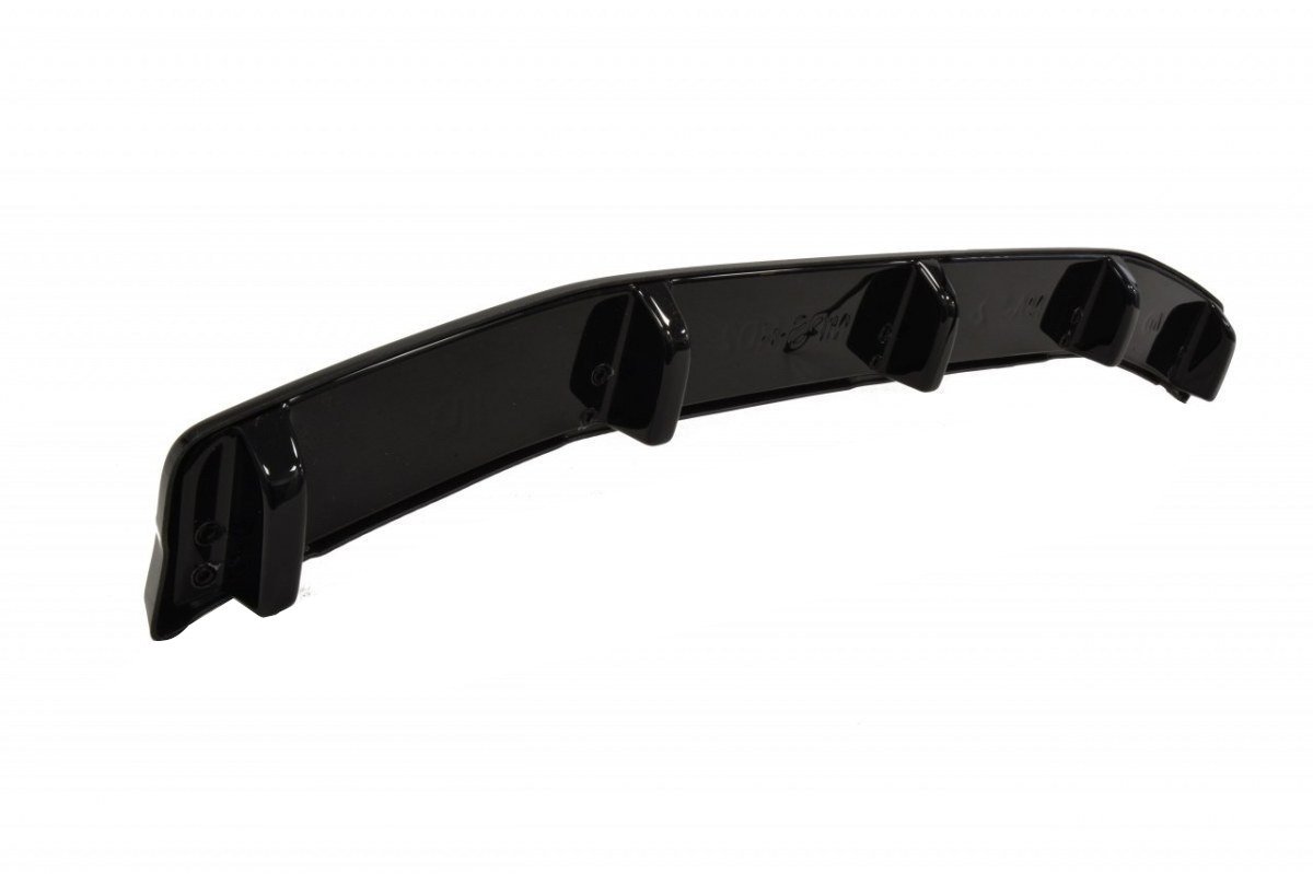 Mittlerer Diffusor Heck Ansatz für MAZDA 3 MK2 MPS im DTM LOOK Carbon Look