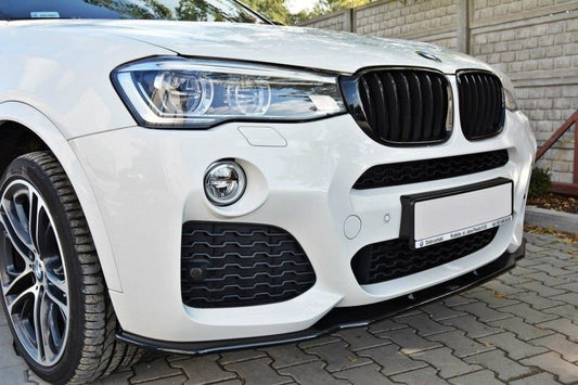 Front Ansatz für BMW X4 M Paket Carbon Look