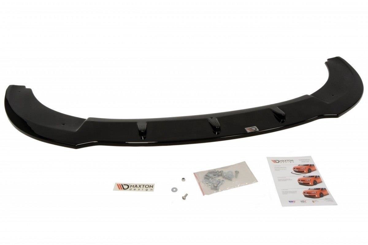 Front Ansatz für SEAT LEON MK2 CUPRA FR (vor Facelift) schwarz matt