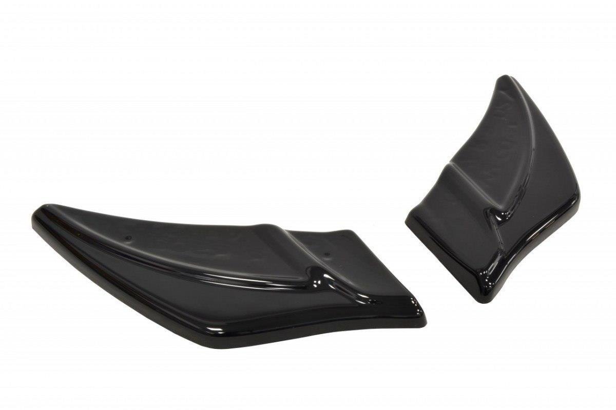 Heck Ansatz Flaps Diffusor für v.2 VW GOLF 7 R Carbon Look