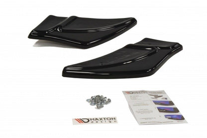 Heck Ansatz Flaps Diffusor für v.2 VW GOLF 7 R Carbon Look