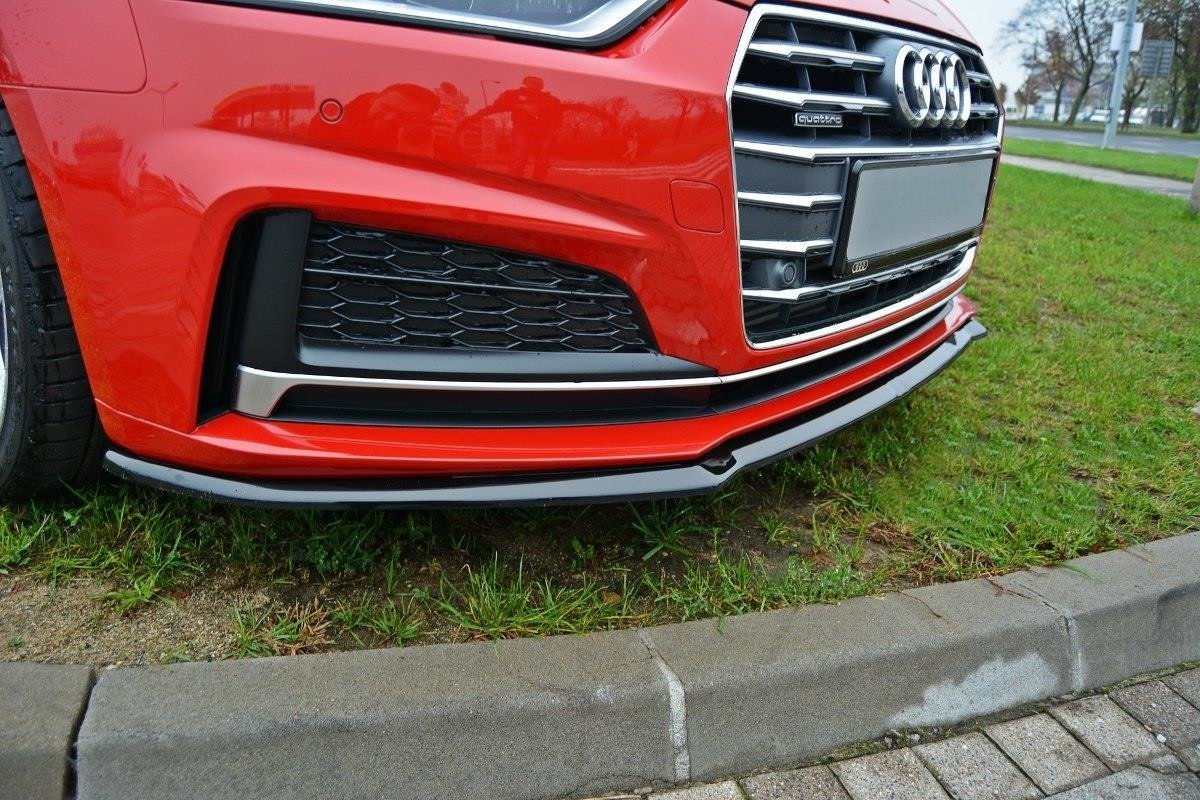 Front Ansatz V.2 für Audi S5 / A5 S-Line F5 Coupe / Sportback schwarz matt