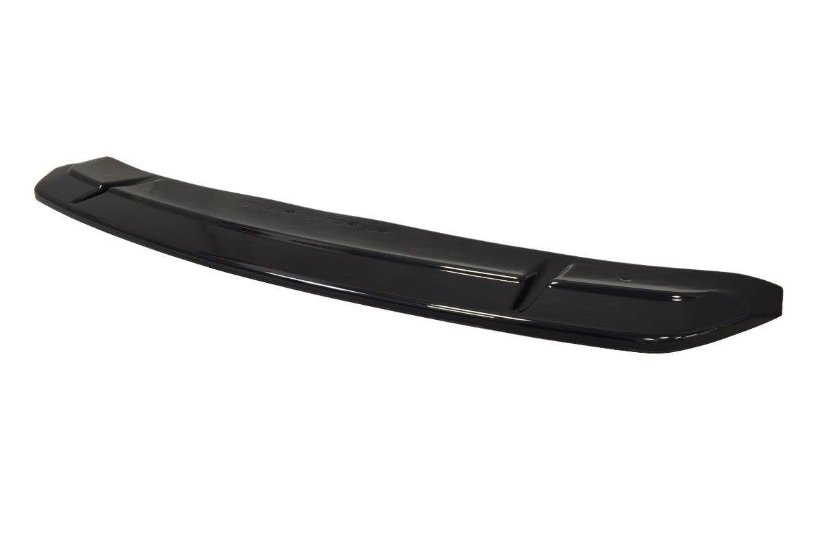 Mittlerer Diffusor Heck Ansatz für Audi RS7 C7 FL schwarz matt
