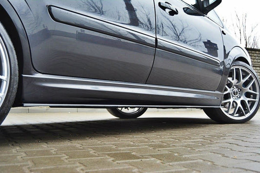 Seitenschweller Ansatz für OPEL ZAFIRA B OPC Carbon Look