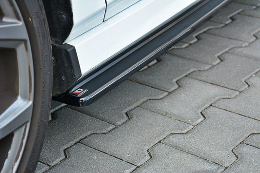 Seitenschweller Ansatz für V.1 für Ford Fiesta Mk8 ST / ST-Line schwarz Hochglanz
