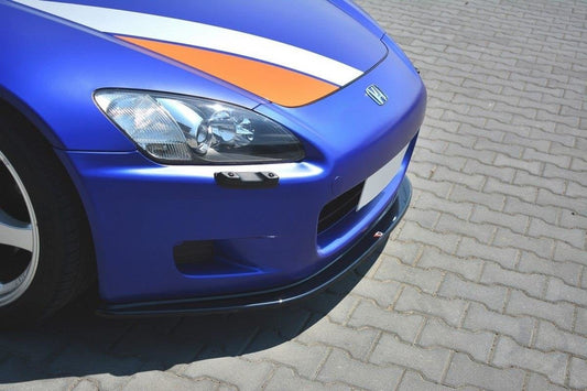 Front Ansatz für v.1 HONDA S2000 schwarz Hochglanz