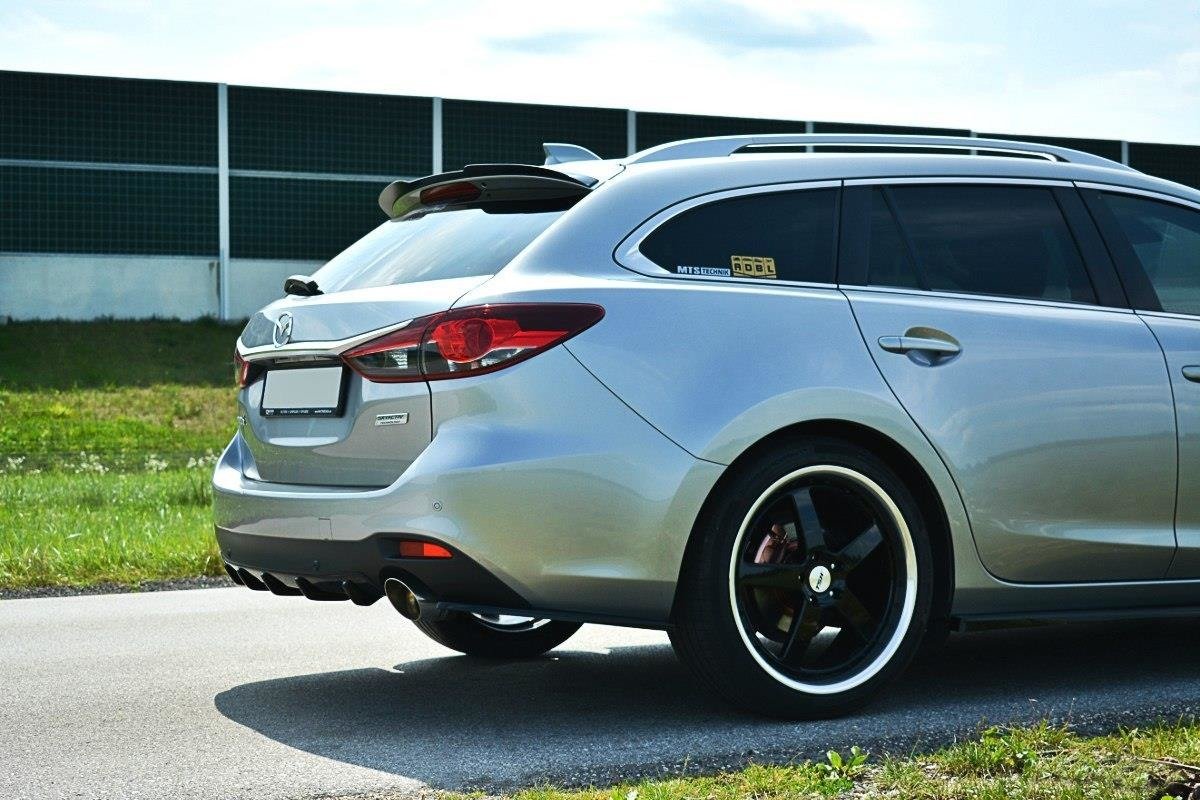 Spoiler CAP für Mazda 6 GJ (Mk3) Wagon Carbon Look