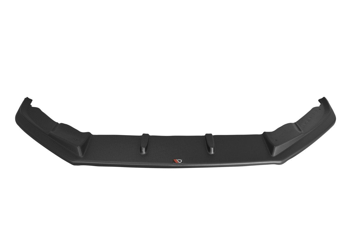 Front Ansatz V.1 für VOLKSWAGEN SCIROCCO MK.3 R FACELIFT schwarz matt