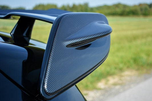 Spoiler Seiten Erweiterung Mercedes A W176 AMG Facelift schwarz matt