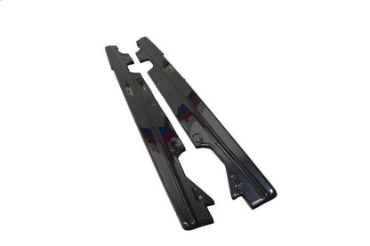 Seitenschweller Ansatz für Renault Megane Mk4 Hatchback Carbon Look