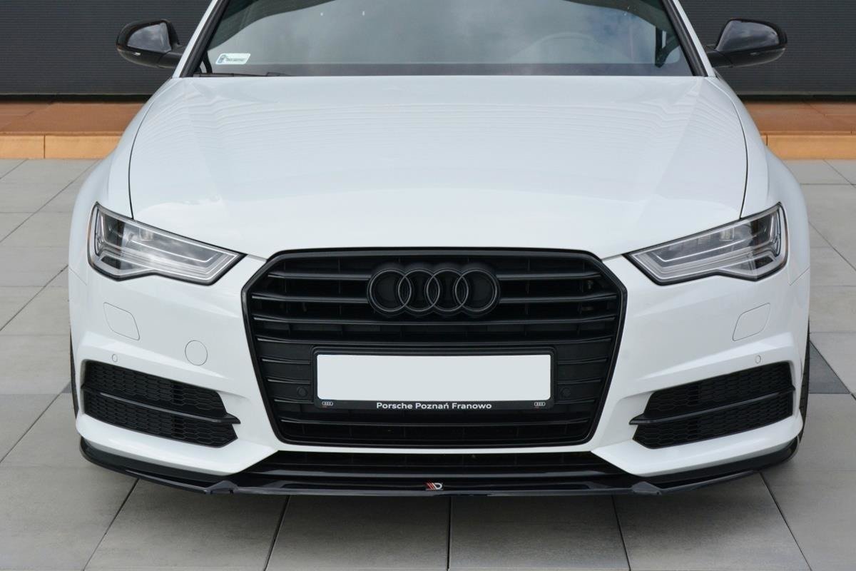 Front Ansatz V.1 für Audi A6 C7 S-line/ S6 C7 Facelift Carbon Look