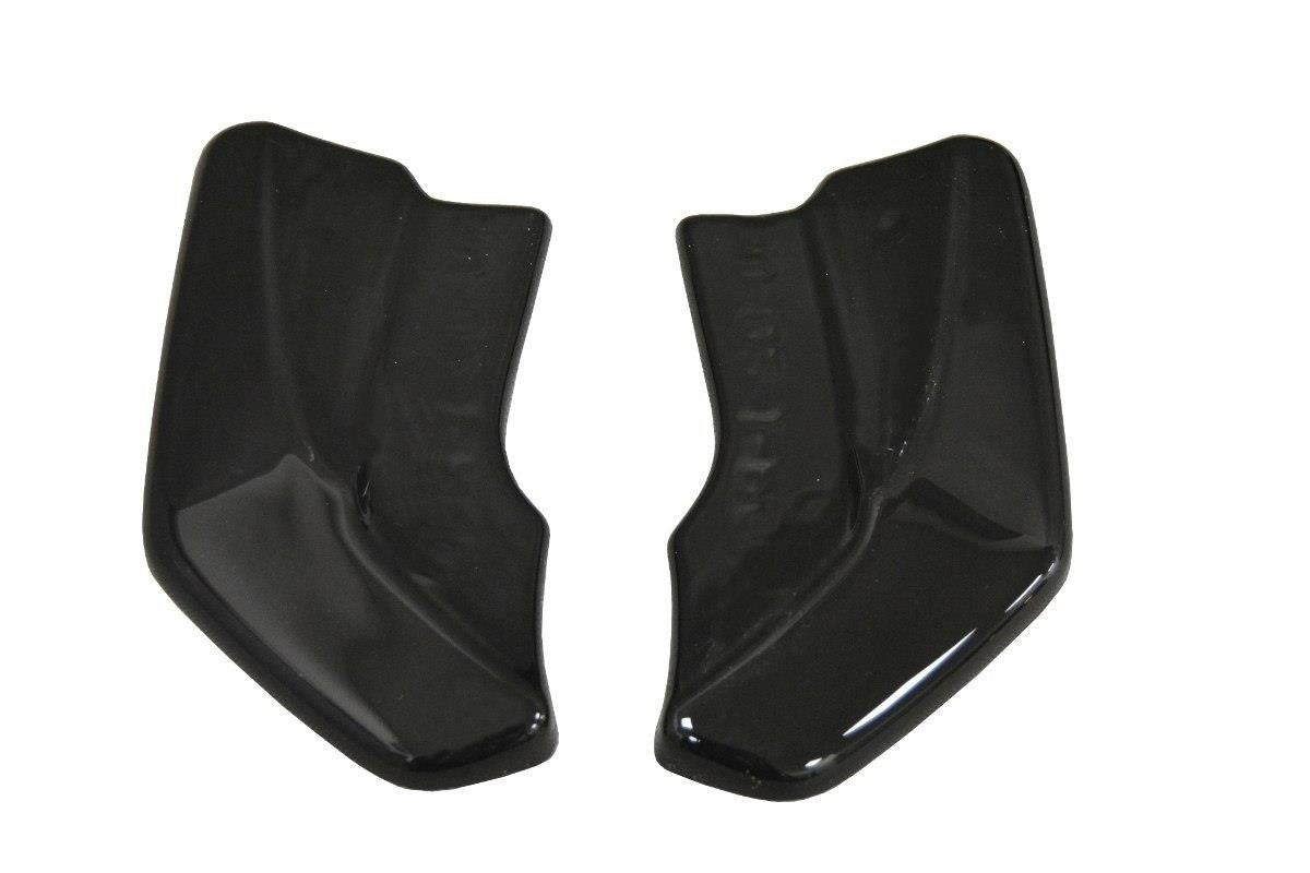 Heck Ansatz Flaps Diffusor für Audi Q2 Mk.1 Carbon Look
