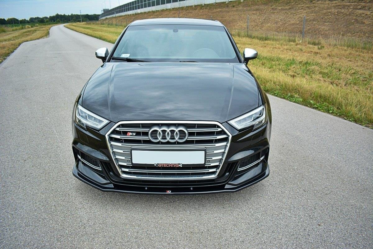 Front Ansatz für  V.1 Audi S3 / A3 S-Line 8V FL  Carbon Look