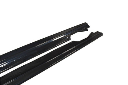 Seitenschweller Ansatz für Renault Megane Mk4 Hatchback Carbon Look