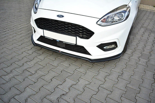 Front Ansatz V.1 für Ford Fiesta Mk8 ST / ST-Line schwarz matt