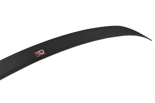 Spoiler CAP für VOLKSWAGEN SCIROCCO MK.3 R FACELIFT schwarz Hochglanz