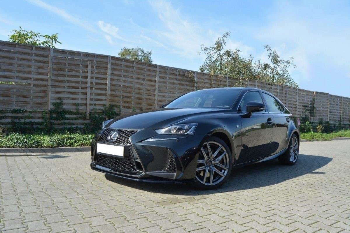 Front Ansatz V.1 für Lexus IS Mk3 Facelift F-Sport Carbon Look