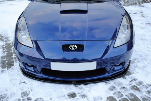 Front Ansatz für TOYOTA CELICA T23 TS vor Facelift schwarz matt