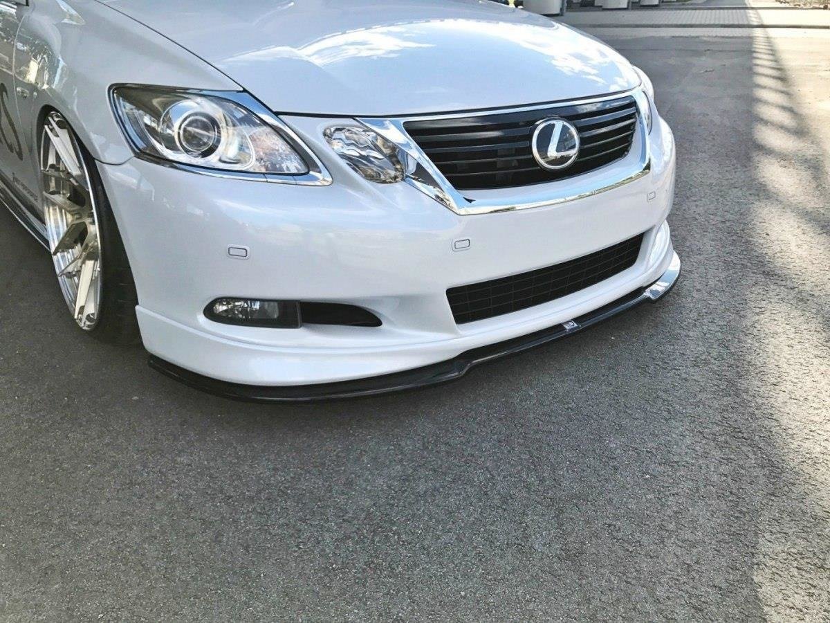 Front Ansatz V.2 für Lexus GS 300 Mk3 Facelift schwarz matt
