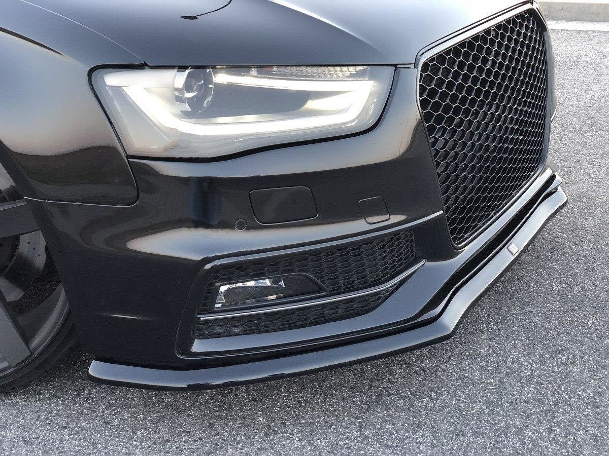 Front Ansatz V.1 für Audi S4 B8 FL Carbon Look