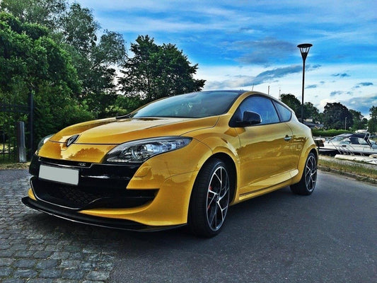Front Ansatz für RENAULT MEGANE 3 RS v.2 schwarz matt
