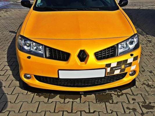 Front Ansatz für RENAULT MEGANE II RS Carbon Look