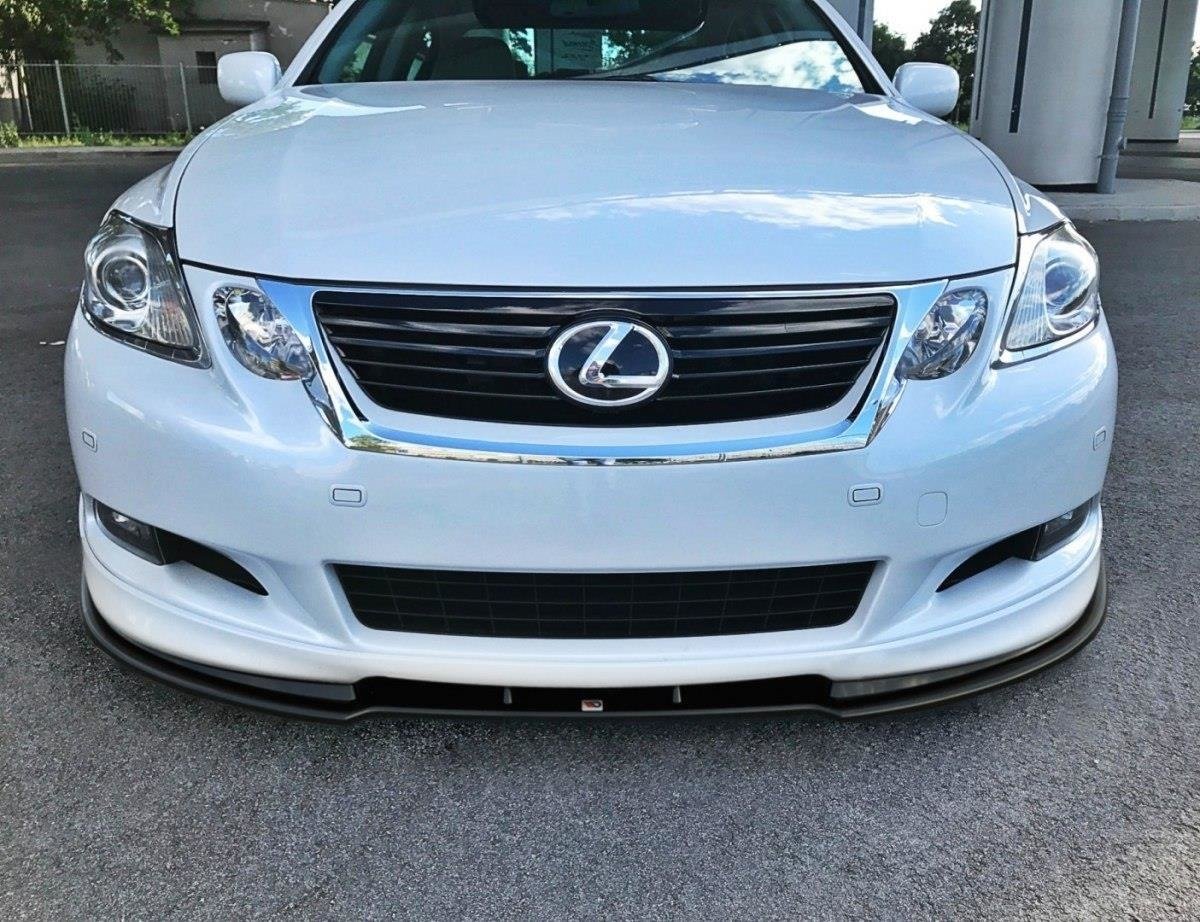 Front Ansatz V.1 für Lexus GS 300 Mk3 Facelift schwarz matt