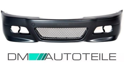 Sport Stoßstange Vorne passt für BMW E46 Vorfacelift + Nebellampen Smoke kein M3