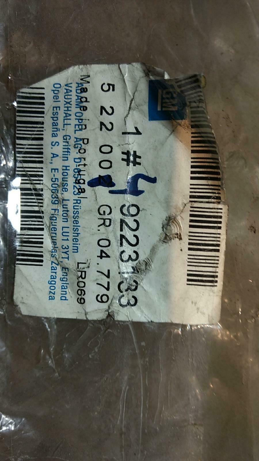 Opel Zafira A Seilzug Feststellbremse hinten original GM NEU