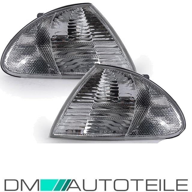 Set E46 Frontblinker Set Weiß Rechts & Links 98-01 Limousine Touring