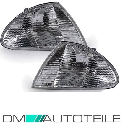 Set E46 Frontblinker Set Weiß Rechts & Links 98-01 Limousine Touring