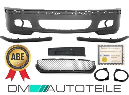 Sport Front Stoßstange grundiert passt für BMW E46 Limousine Touring ab 1998>