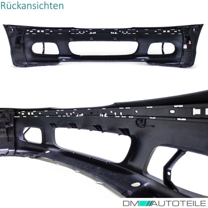 Sport Front Stoßstange grundiert passt für BMW E46 Limousine Touring ab 1998>