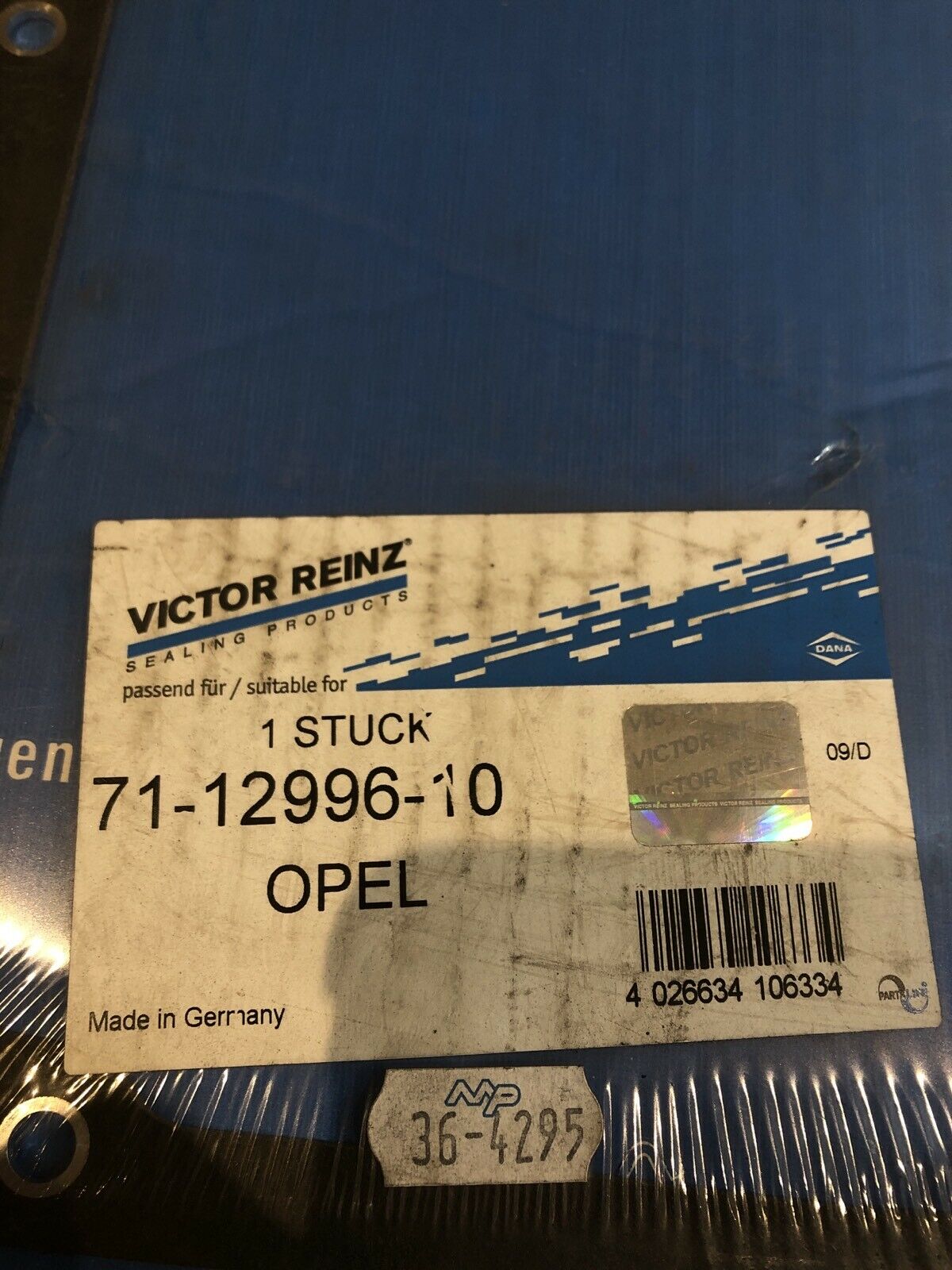 Opel Astra Ascona Ölwannendichtung neu